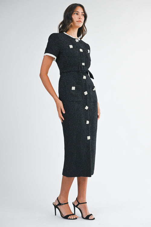 Roman Holiday Dress | Black