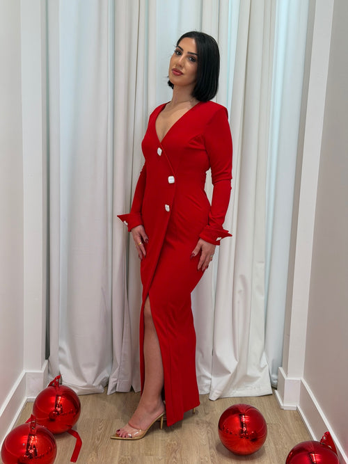 The Emily Dress | Red