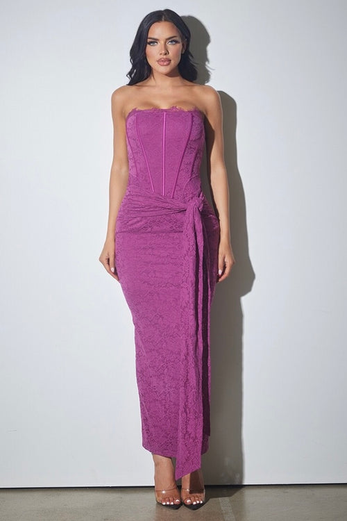 Posh Dreams Dress | Purple