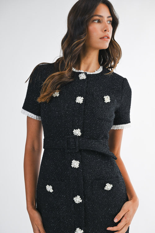 Roman Holiday Dress | Black