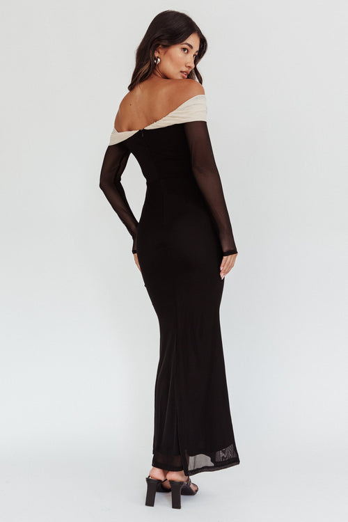 Take A Bow Dress | Black