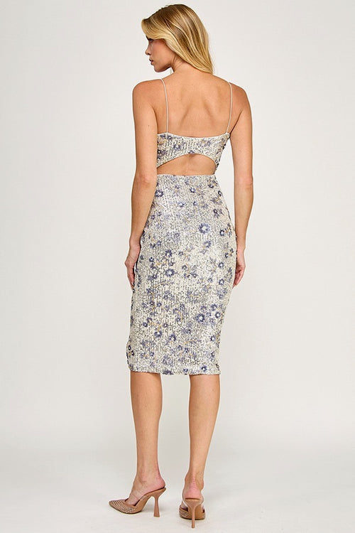 Violet Hour Dress | Silver/Multi