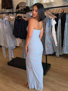 Somewhere On A Yacht Dress | Blue