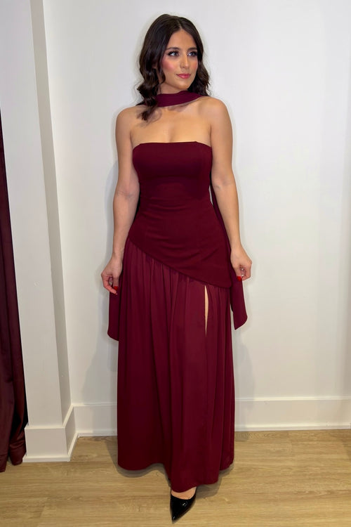 Beautiful Fantasy Dress | Wine