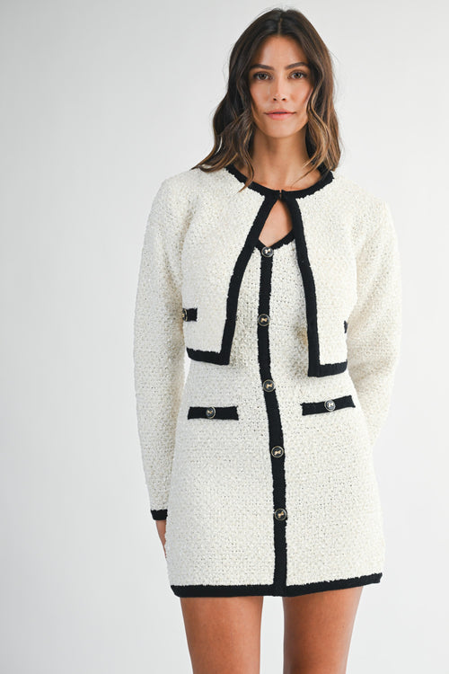 Dreaming of Paris Dress Set | Cream