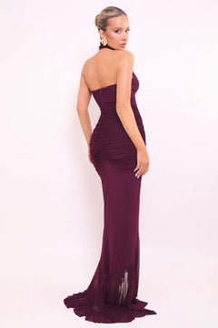 The Meli Dress | Wine (PRE-ORDER)