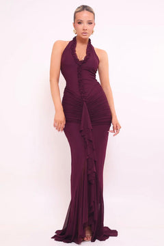 The Meli Dress | Wine (PRE-ORDER)