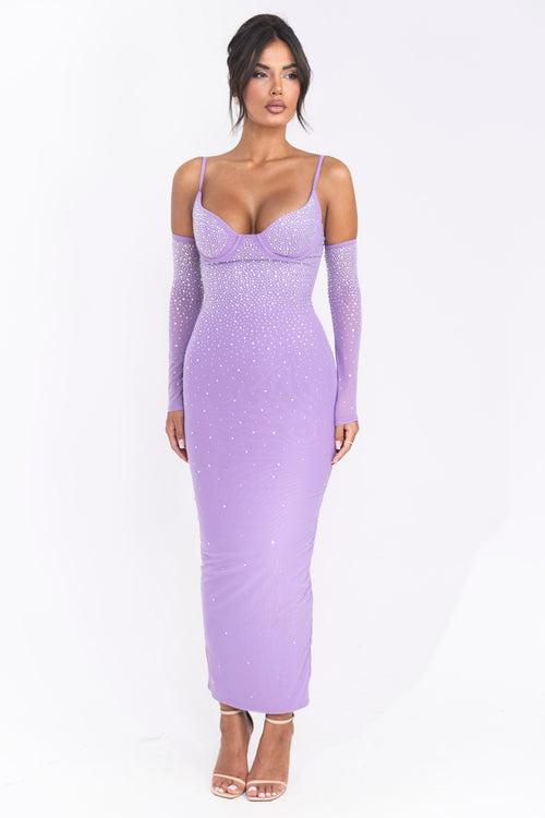 The Alba Dress | Lavender