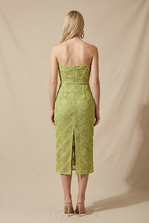 Capri Garden Dress | Olive Green