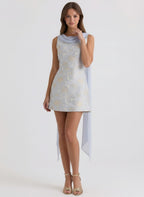 The Hamptons Dress | Blue/Floral