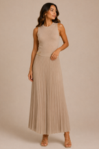 Uptown Vibes Dress | Nude