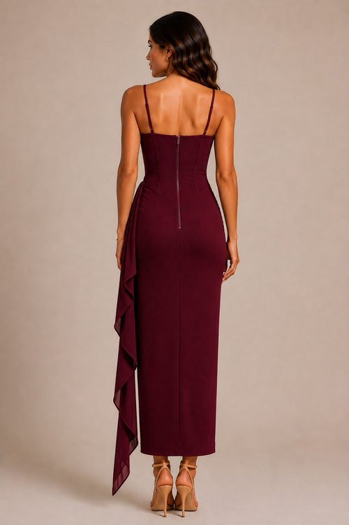 Once Upon An Evening Dress | Wine