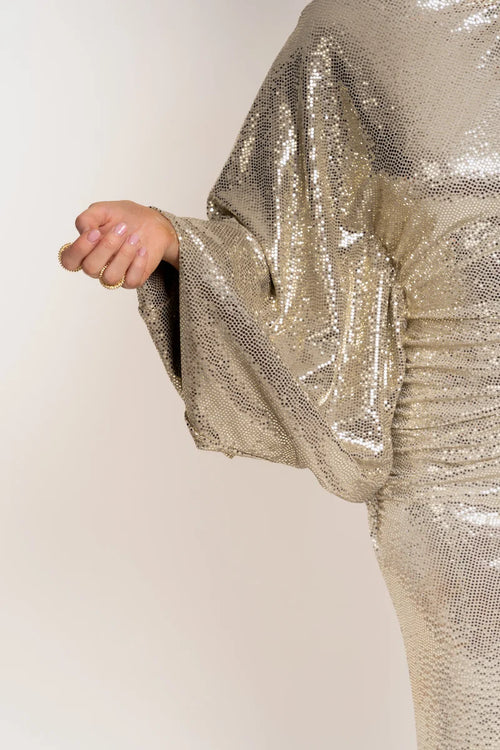 The Helena Dress | Light Gold (FINAL SALE)