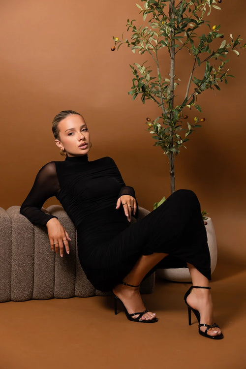 Dinner At Eight Dress | Black
