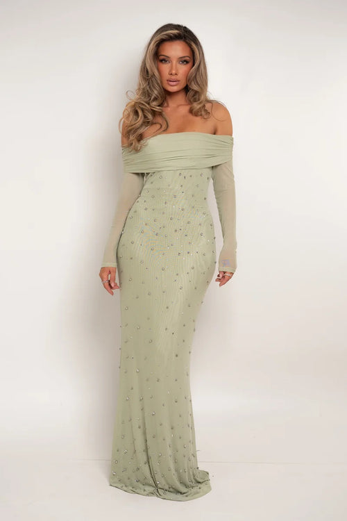 The Larisa Dress | Sage (FINAL SALE