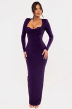 The Morena Dress | Purple (FINAL SALE)