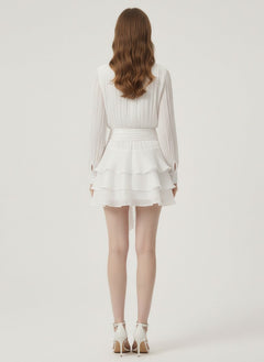 Dream Girl Two-Piece Set | White