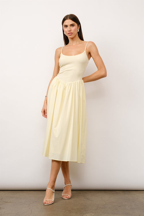 Beautiful Day Dress | Pale Yellow
