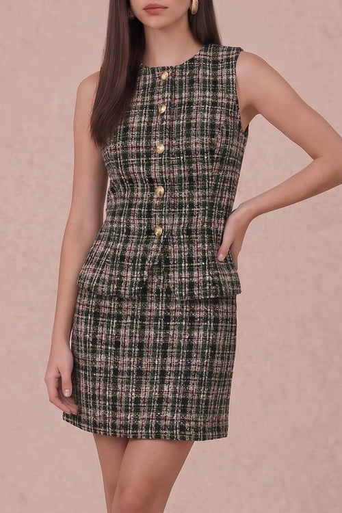 The City Girl Set | Green/Multi