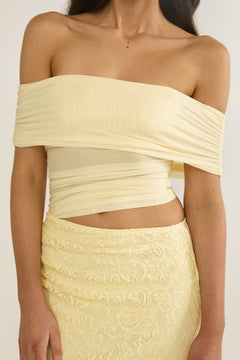 Amalfi Sunrise Dress | Yellow