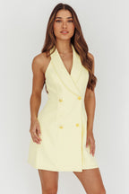Newport Club Dress | Yellow
