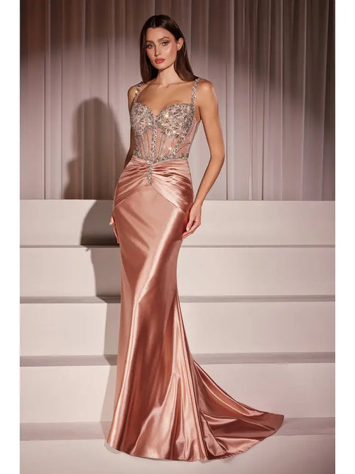 The Mina Dress | Rose Gold (FINAL SALE)