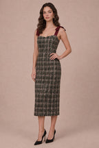 Dinner at the Estate Dress | Green/Multi