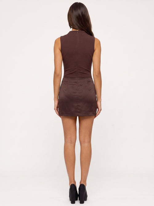 Espresso Martini Dress | Brown