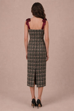 Dinner at the Estate Dress | Green/Multi