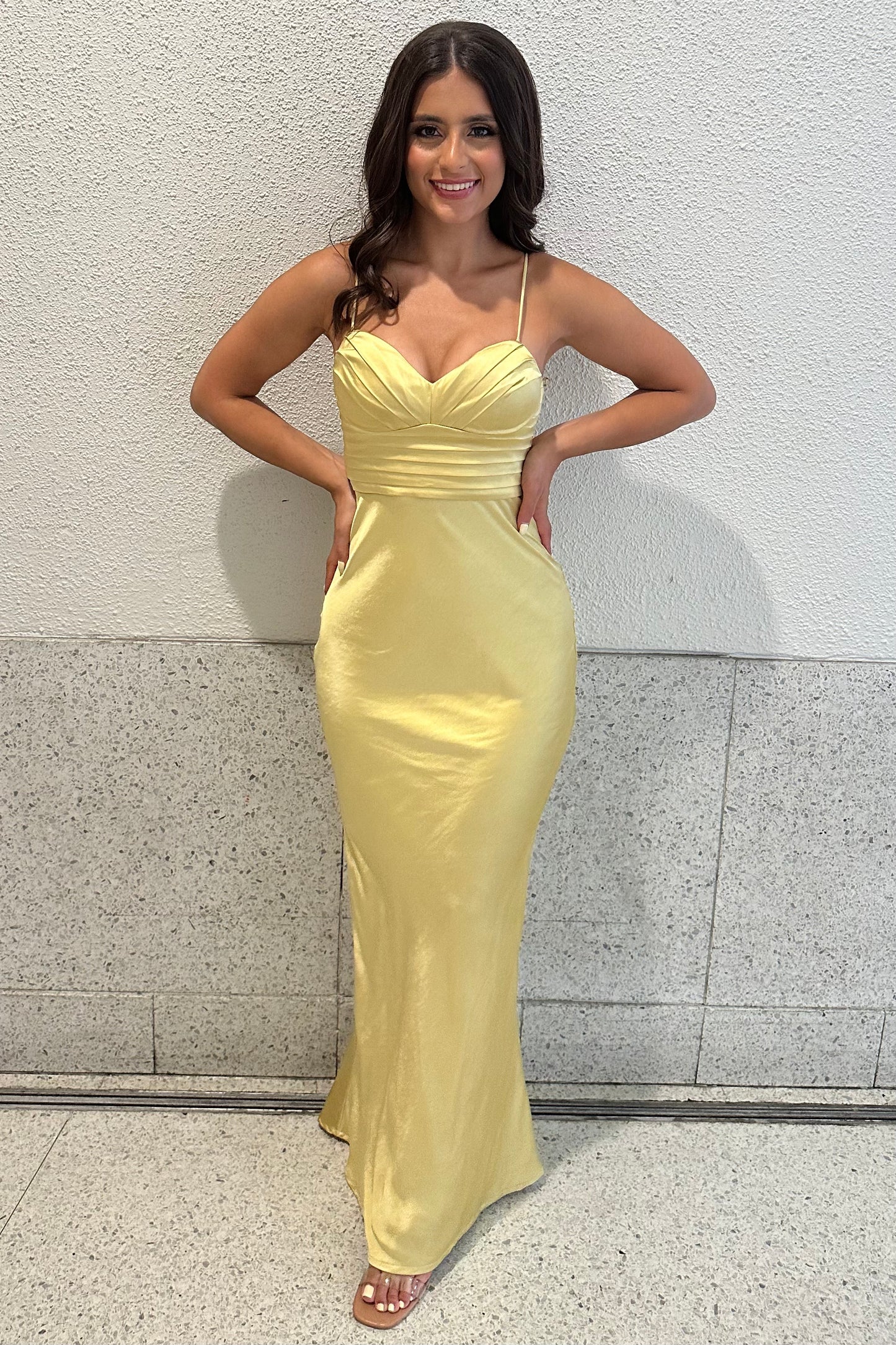 Glamorous Goddess Dress (Gold)