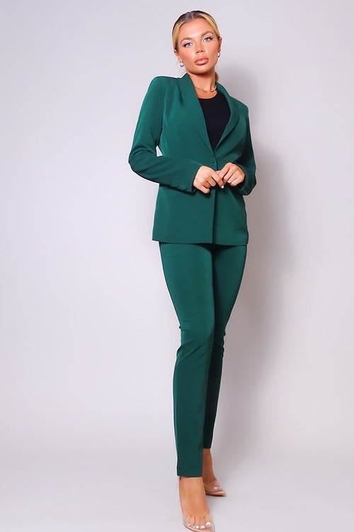 The Charlie Two-Piece Set (Hunter Green)
