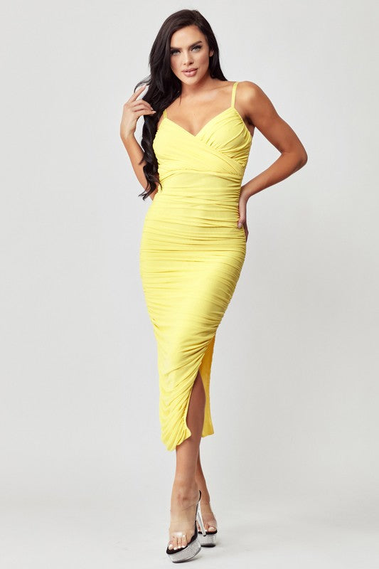 The Celeste Dress (Yellow)
