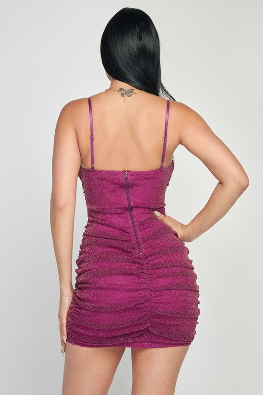 Homecoming Queen Dress (Magenta)