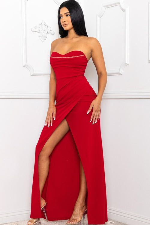 Queen Willow Dress (Red)