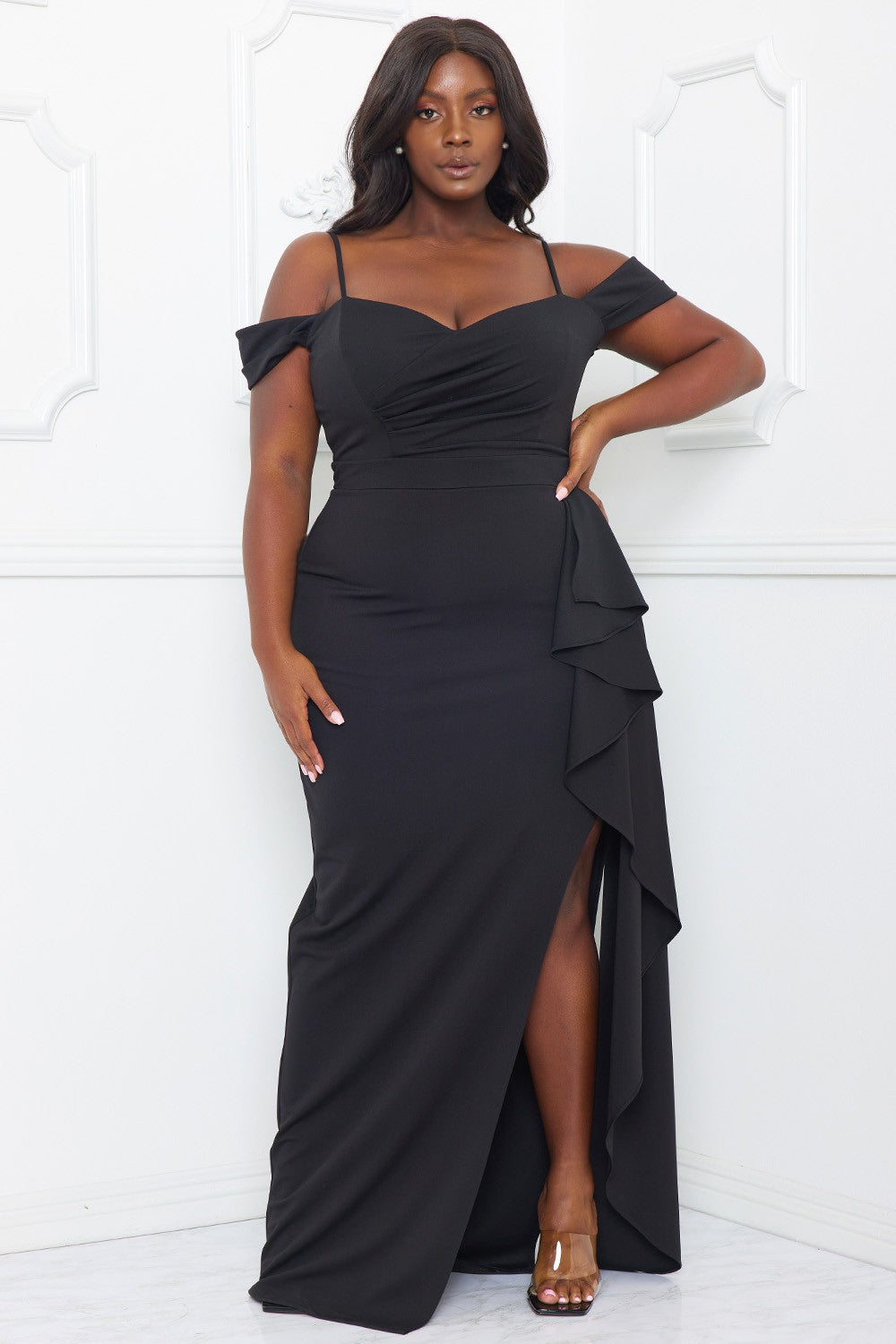 Queen Ramona Dress (Black)